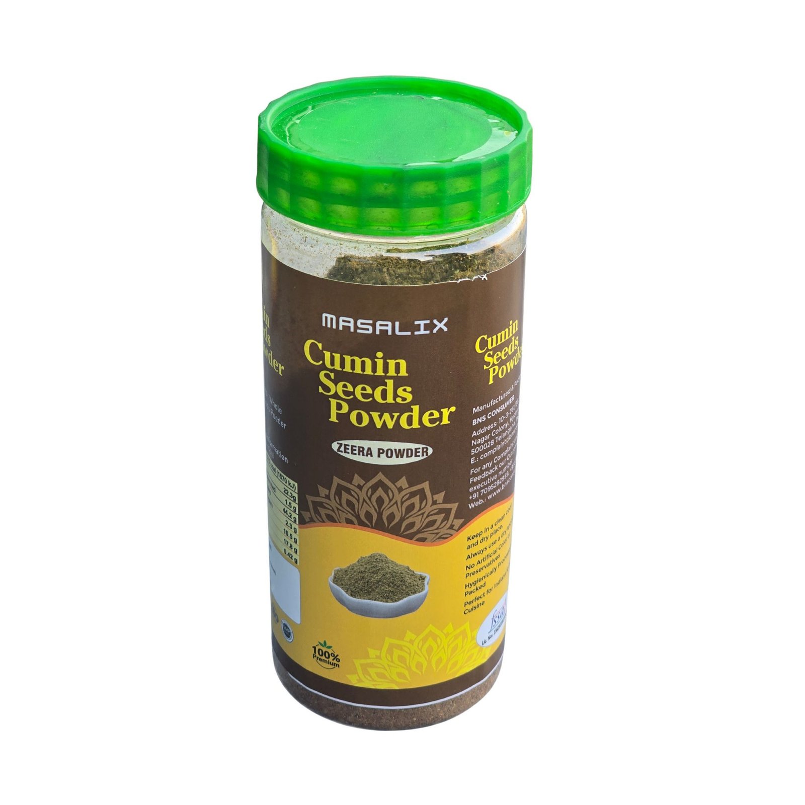 Cumin Seeds Powder, Zeera Powder, 220g